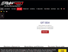 Tablet Screenshot of motorsportmaranello.com